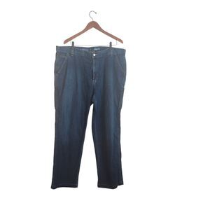 Carhartt Men's Rugged Flex Relaxed Fit Work Pants Blue Jeans 42 x 30‎